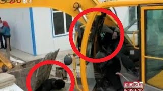 Heavy Equipment Accidents Caught On Tape 2016: Excavator FAIL/WIN Construction Disasters Crash #24
