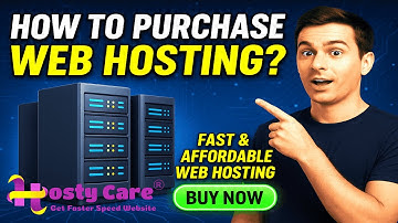 🤔How To Purchase Web Hosting ? | VPS SERVER | SHARED HOSTING | CLOUD SERVER | DOMAIN | @hostycare