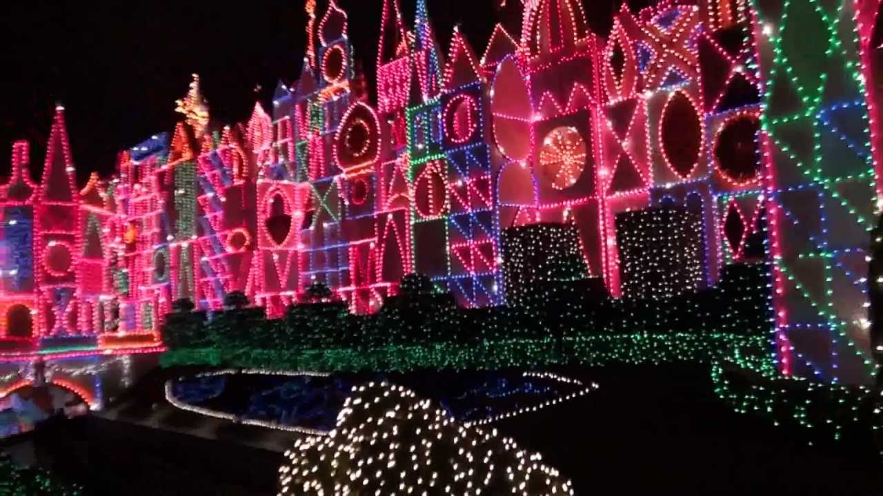 2012 Disneyland Small World Holiday, Nov 26th, Entrance to Exit POV HD (1080p)