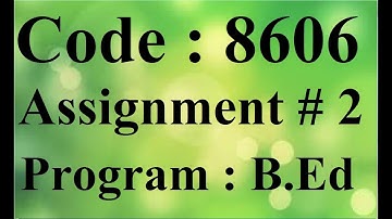 AIOU Solved Assignment No 2 Code 8606 Spring 2021 | Baloch Academy