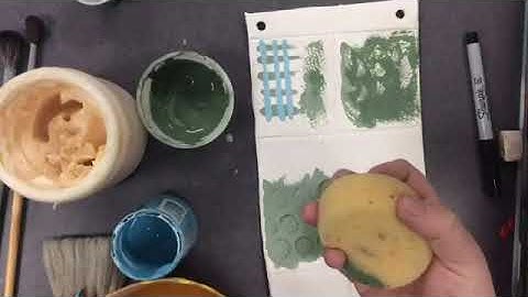 Underglaze or Glaze Inlay Technique