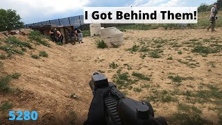The ref could NOT team balance because of ME! Airsoft Gameplay