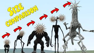 SIZE COMPARISON OF NEW THE SUNMAN DOCTOR NOWHERE CREATURES in Garry's Mod