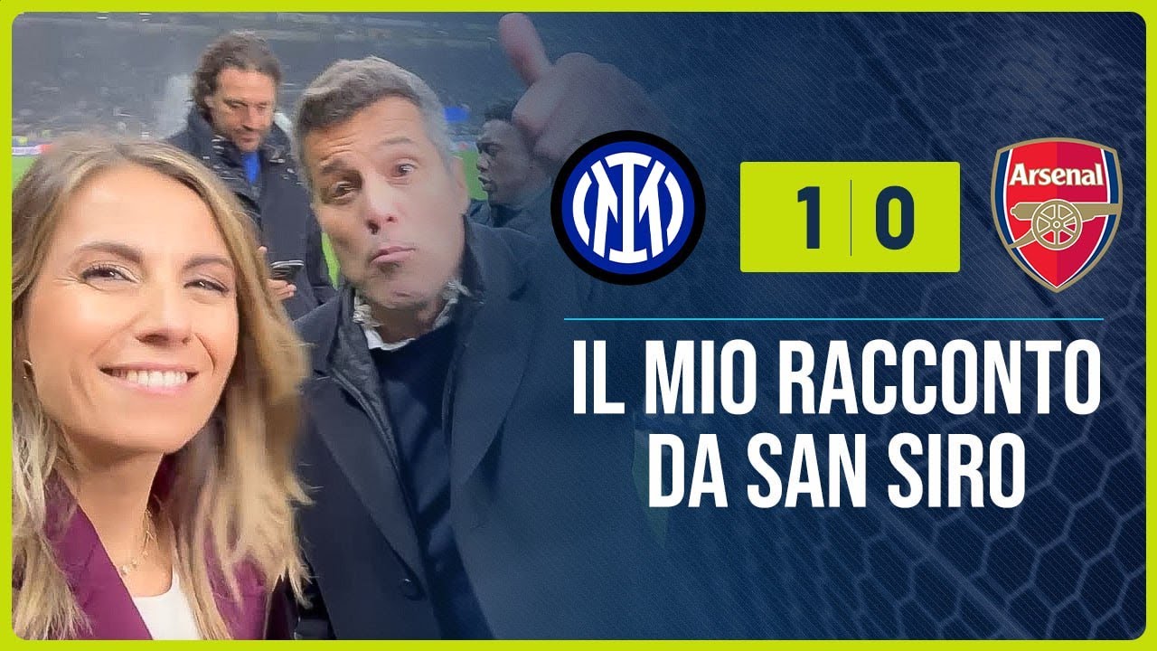 Inter-Arsenal 1-0: Il mio racconto da San Siro | Champions League