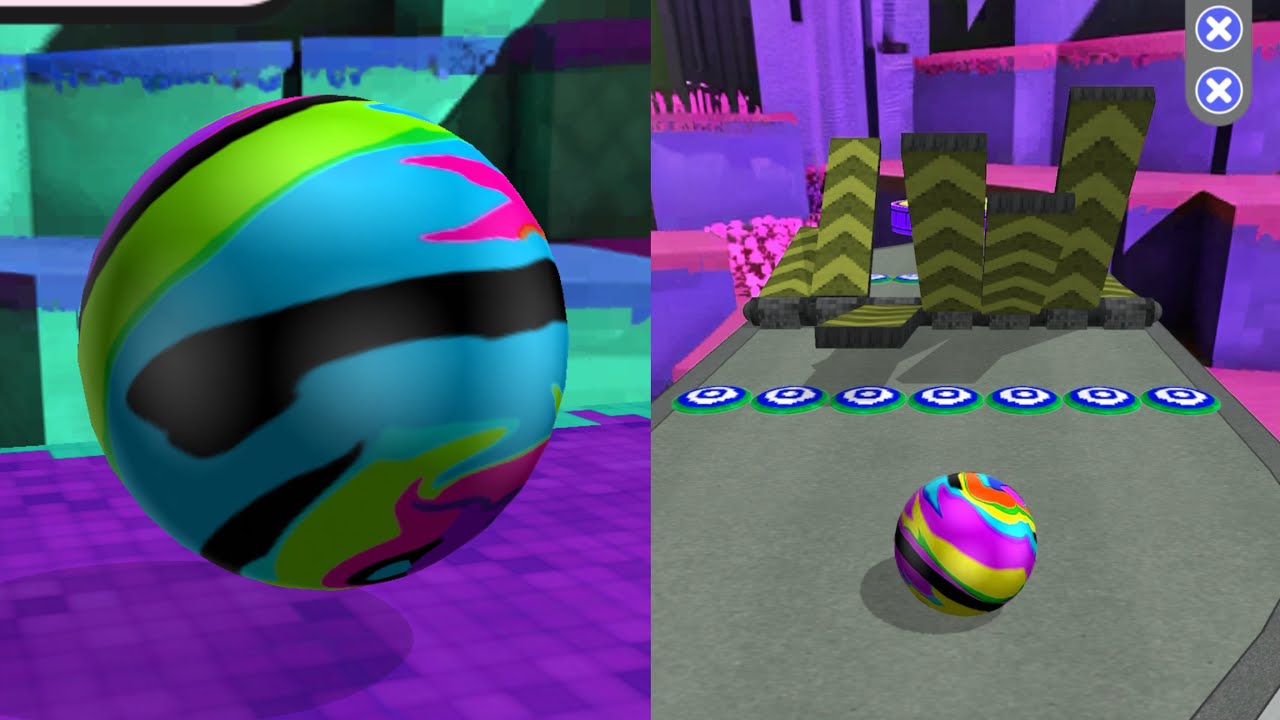 Going Balls Vs Reverse Balls Speedrun Walkthrough Gameplay - YouTube