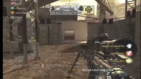 MW2 no scope, quick scope battle