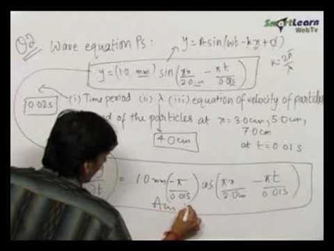 Wave motion and Superposition of Waves - Problem Solving 1 - YouTube