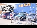 even MORE college dorm room shopping at IKEA vlog