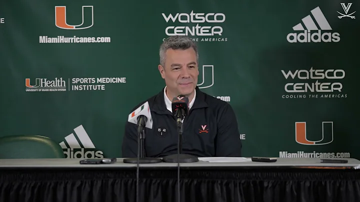 MEN'S BASKETBALL: Miami Postgame Press Conference