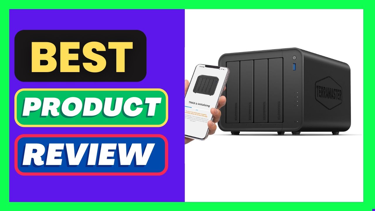 TERRAMASTER F4-425 4-Bay NAS Storage