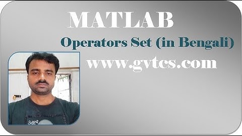 Matlab: Operators Set