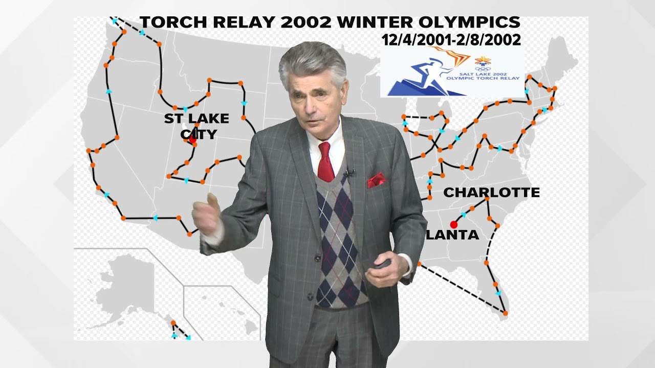 Larry Sprinkle reminisces on carrying the Olympic torch in 2002