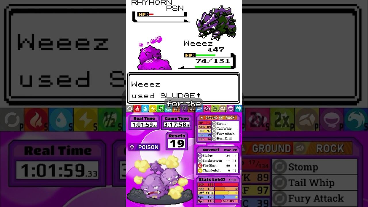 Weezing Solo Run - Giovanni Won...!