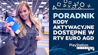 Poradnik | Kody aktywacyjne dostępne w RTV EURO AGD | PS Store