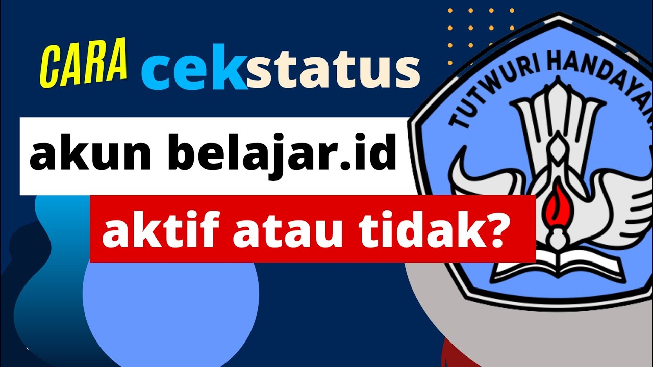 CARA CEK STATUS Belajar id Aktif Atau Tidak YouTube Cara cek status belajar id aktif atau tidak youtube