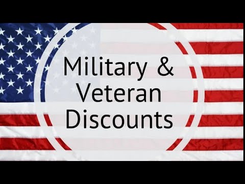 Take Advantage Of Veterans Discounts - YouTube