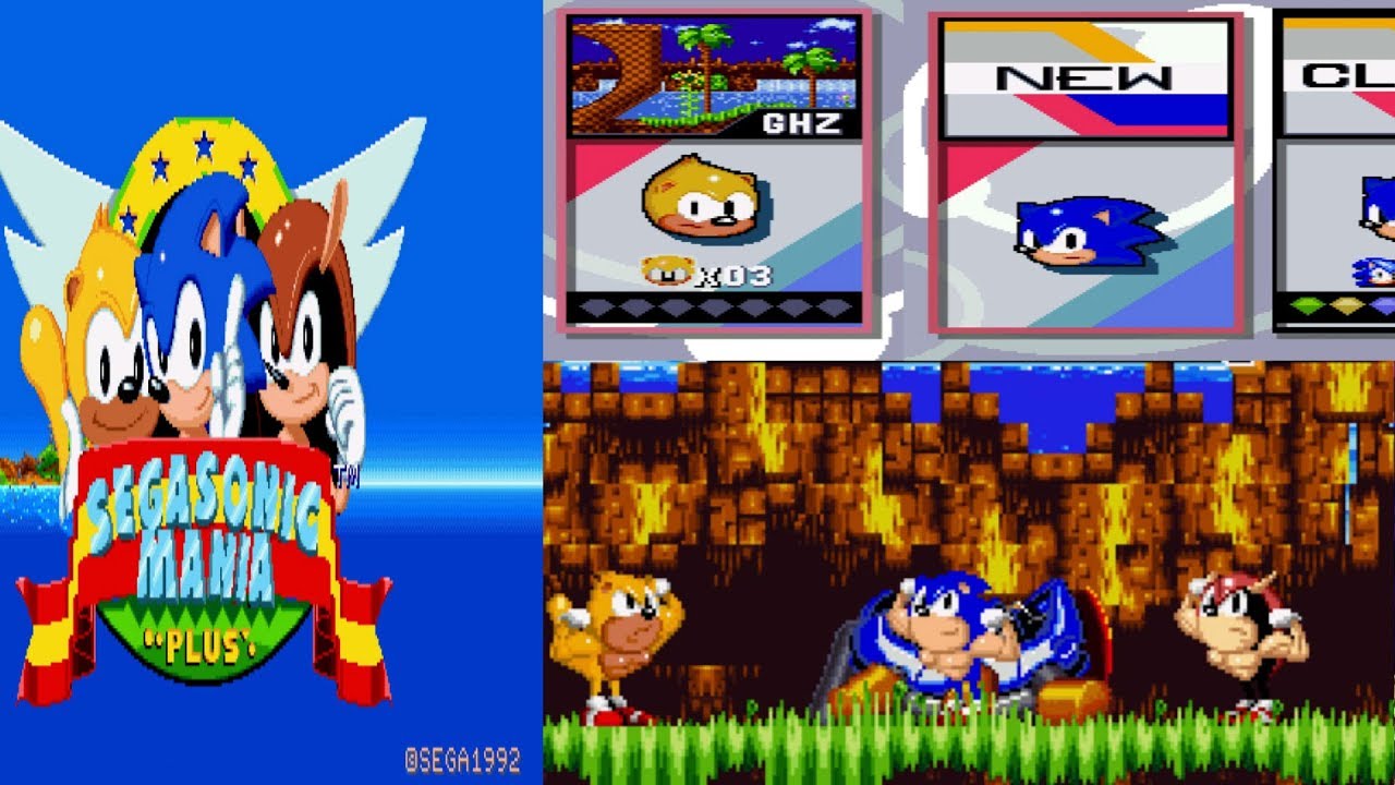 Mania Plus Mod - SegaSonic Mania Plus