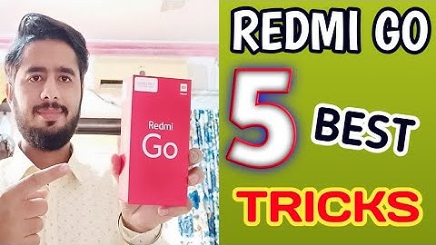 Redmi GO Tips And Tricks | Top 5 Best Features of Redmi GO | HINDI