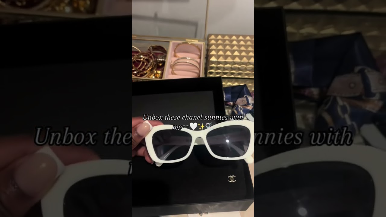 These Chanel sunglasses might be my best purchase yet… come unbox with me 👛✨