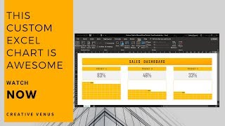this custom excel chart is awesome and easy to create