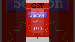 Gst Section 163 Gst Book By