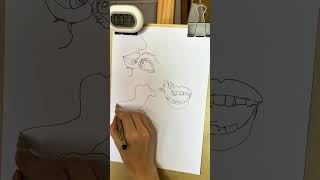 Day 11 of my 1000‑day 1‑minute drawing challenge | Real time
