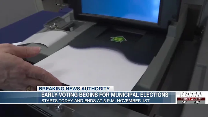 Polls open for first day of early voting across ENC