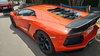 5 minutos de onboard numa Lamborghini Aventador V12 com escape Secret Weapon / Ronco muito alto*