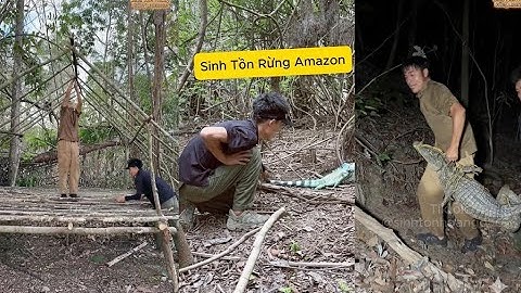 Phần 1: Sinh Tồn Trong Rừng Amazon #sinhton #amazon