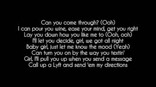 Chris Brown - Slide Lyrics