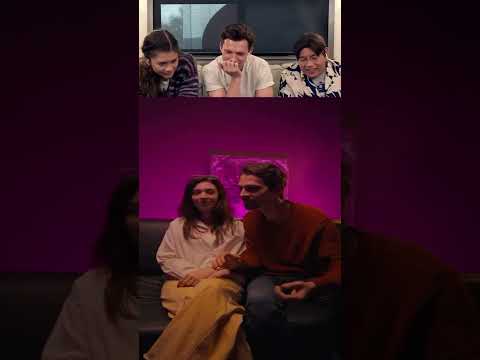 Tom Holland Laughs to Viral Videos Part 52 #tomholland #funny #trynottolaugh #reaction