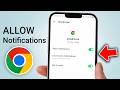 How to Allow Notifications for SPECIFIC Sites in Chrome Mobile