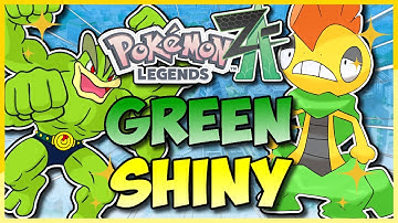 Pokemon Legends ZA But I Can ONLY Use SHINY GREEN Pokemon