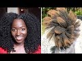 NEW! Amazing Natural Hairstyles Compilation 👍😍😍 4a 4b & 4c Textures