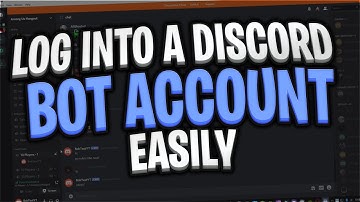 How to log into a DISCORD BOT ACCOUNT!