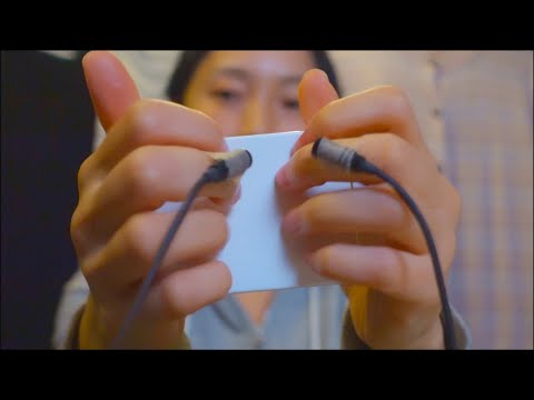 指マイク🎤で箱タッピング　音フェチ ASMR