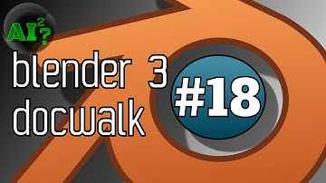 Blender 3 Docwalk #18: User Interface » Areas