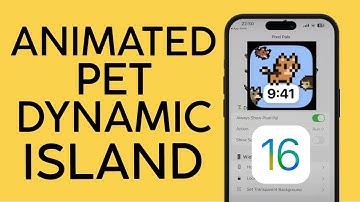 How To Get Animated Pet on Your Dynamic Island iPhone 14 Pro & Pro Max | Pixel Pal Pet (2022)