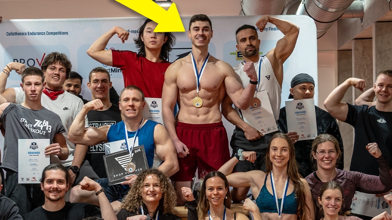 Ich habe spontan an einem Calisthenics Wettkampf teilgenommen