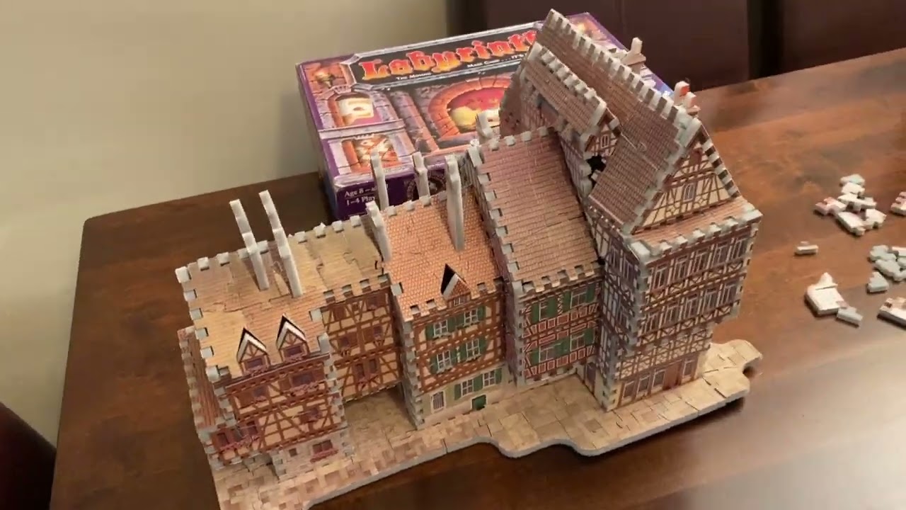 3D Puzzle - What a fiend! The hard Jigsaw - YouTube