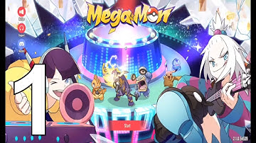 Megamon (Pokemon) Part 1 Gameplay Walkthrough Android IOS