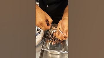 Hamsi kılçık ayırma çok pratik