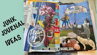 How to Junk Journal Collage with Prompts & Magazines