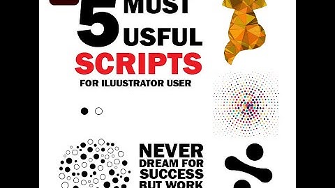 5 Most Useful Scripts for Illustrator Users!  | Illustrator scripts | Install script  #free Scripts