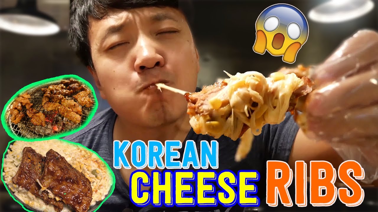 Spicy, Cheesy MASSIVE Korean RIBS(Galbi) Tour of Seoul, South Korea