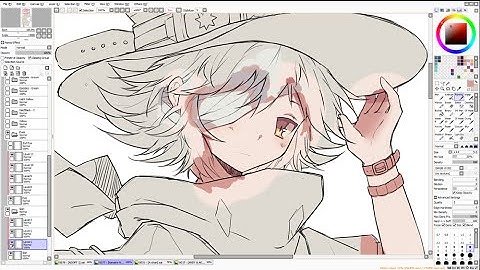 Paint Tool SAI Speedpaint - Original Character