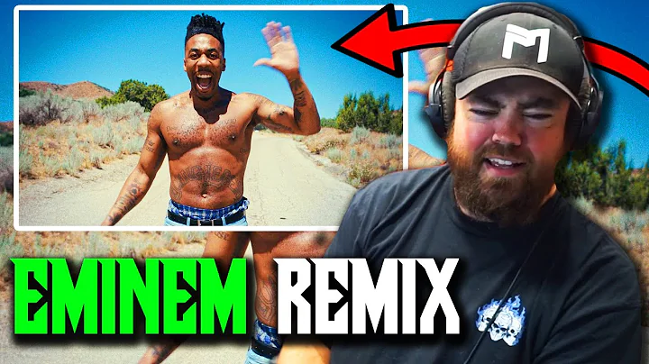 RAPPER REACTS to Dax - Eminem "Houdini" Remix [One Take Video]