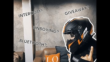 INTERCOM AND BLUETOOTH DEVICE FOR RIDERS - UNBOXING