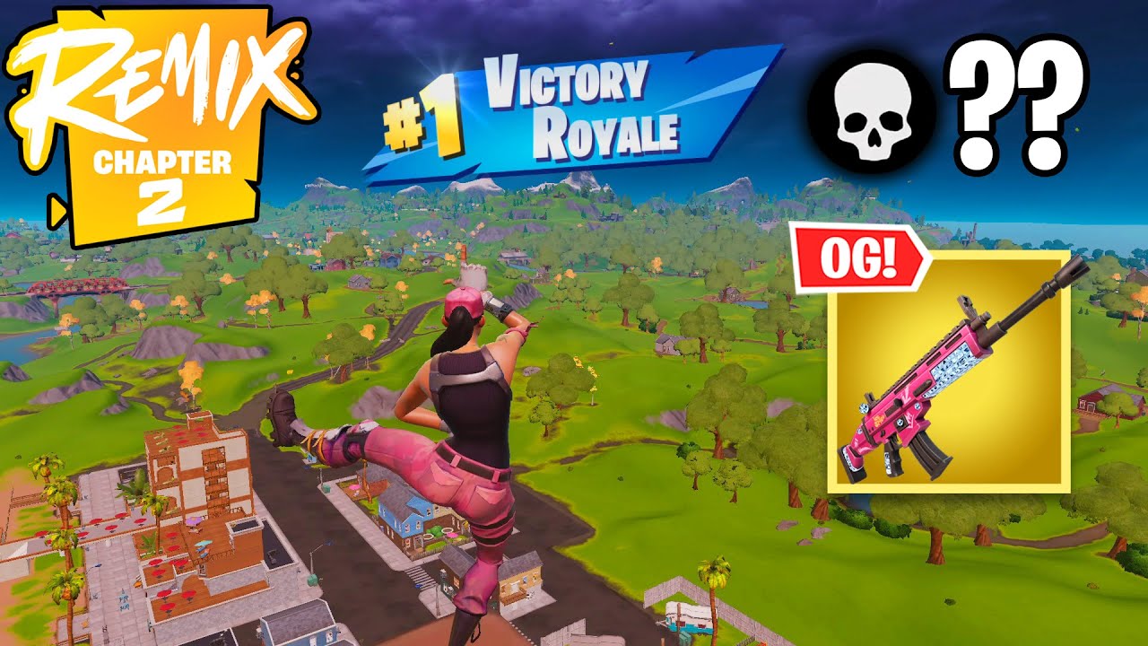 Fortnite Chapter 2 Remix | High Kill Solo Ranked OG Gameplay (Keyboard ...