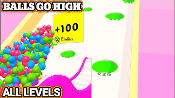 Game: BALLS GO HIGH GAMEPLAY All Levels 1 to 18